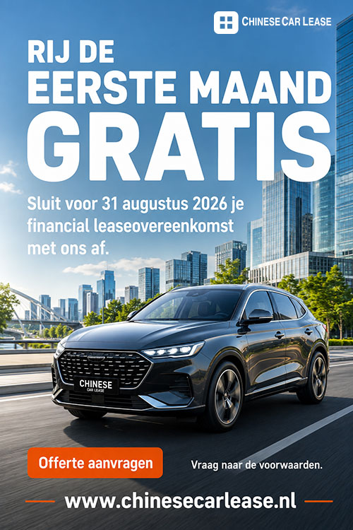 Rij de eerste maand gratis!